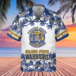 Golden State Warriors 3D Button 3D Button Hawaiian Shirt Gift for Men Dad Father Gift for Men Dad Father V22