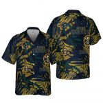Denver Nuggets 3D Button 3D Button Hawaiian Shirt Gift for Men Dad Father Gift for Men Dad Father V31