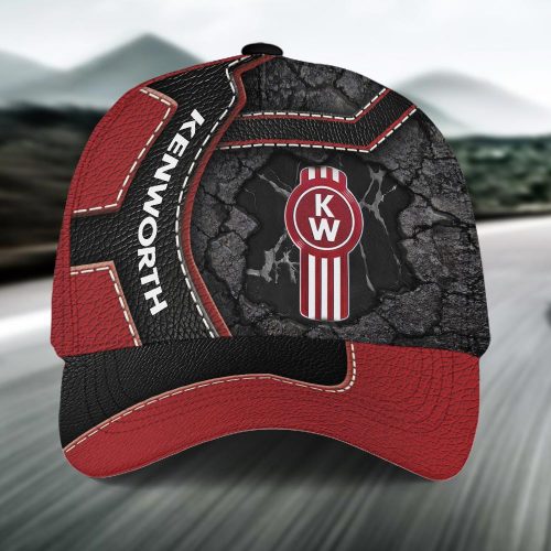 Kenworth Classic Cap, Leather Cap Gift for Men and Women