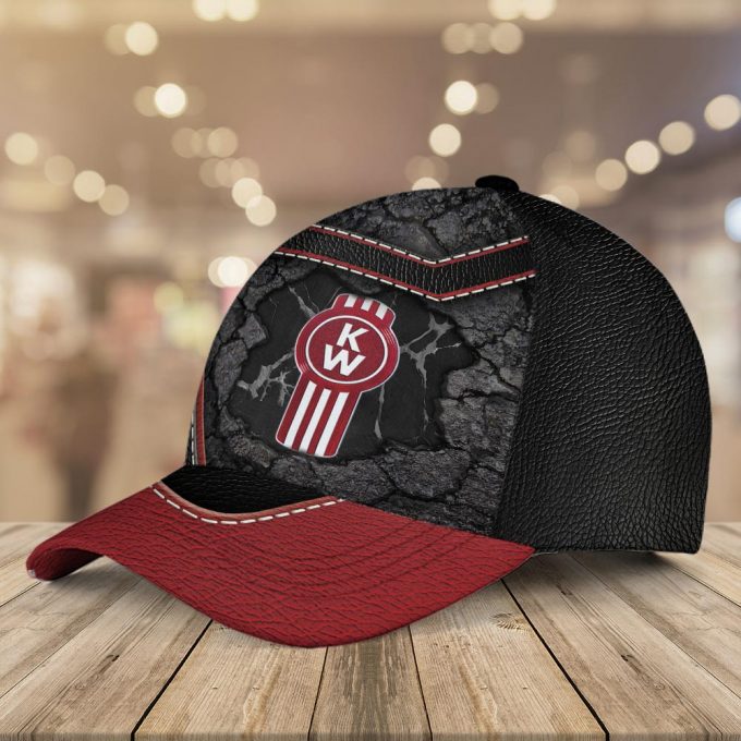 Kenworth Classic Cap, Leather Cap Gift for Men and Women
