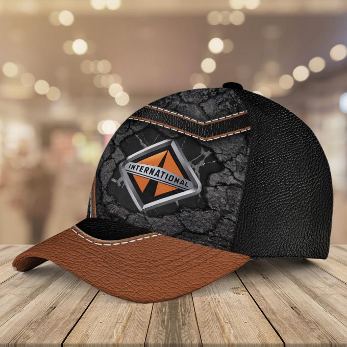 International Classic Cap, Leather Cap Gift for Men and Women