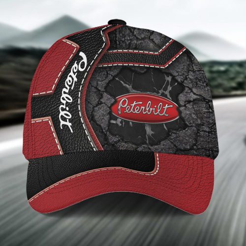 Peterbilt Classic Cap, Leather Cap Gift for Men and Women