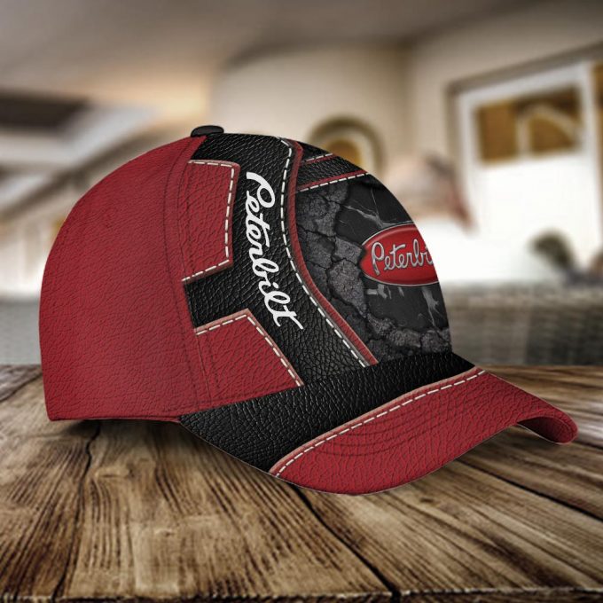 Peterbilt Classic Cap, Leather Cap Gift for Men and Women