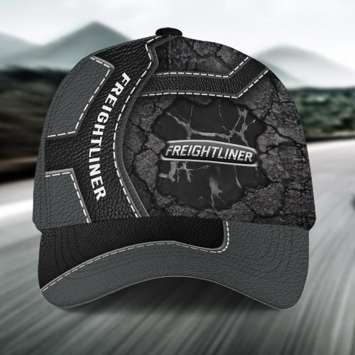 Freightliner Classic Cap, Leather Cap Gift for Men and Women