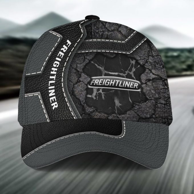 Freightliner Classic Cap, Leather Cap Gift for Men and Women
