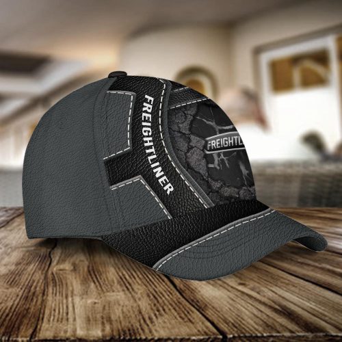 Freightliner Classic Cap, Leather Cap Gift for Men and Women