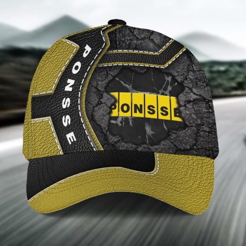 Ponsse Classic Cap, Leather Cap Gift for Men and Women