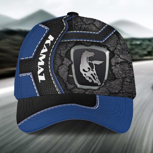 Kamaz Classic Cap, Leather Cap Gift for Men and Women