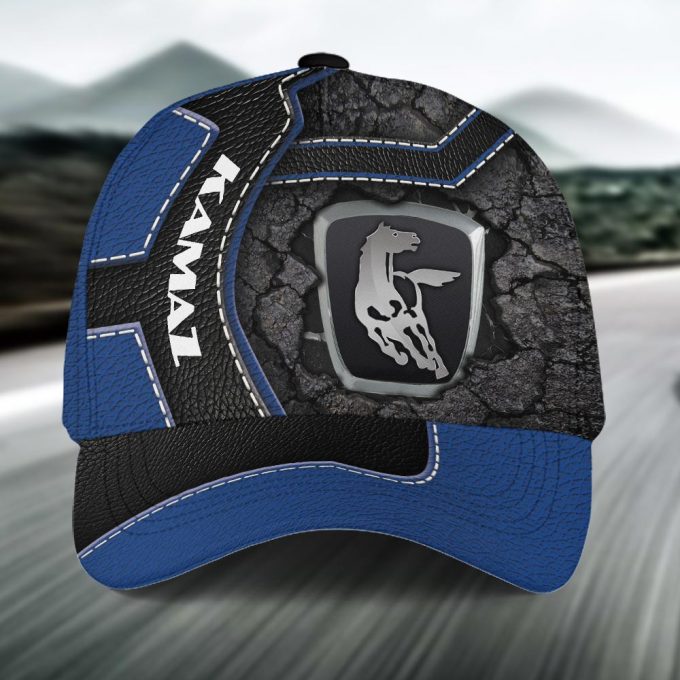Kamaz Classic Cap, Leather Cap Gift for Men and Women