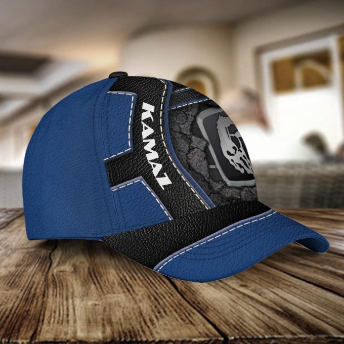 Kamaz Classic Cap, Leather Cap Gift for Men and Women