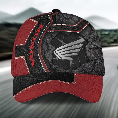 Honda Classic Cap, Leather Cap Gift for Men and Women