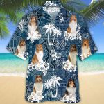 Rough Collie & Floral Dog Hawaiian Shirts – Trendy Men s & Women s Apparel