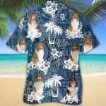 Rough Collie & Floral Dog Hawaiian Shirts – Trendy Men s & Women s Apparel