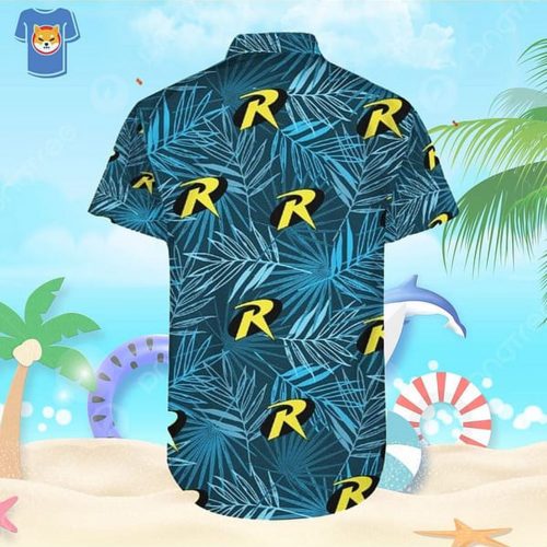 Robin Logo Batman Beach Shirt – Hawaiian Gift for Men & Women