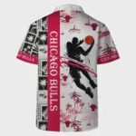 Chicago Bulls Slam Dunk Island Hawaiian Shirt Gift for Men Dad and Father