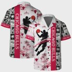 Chicago Bulls Slam Dunk Island Hawaiian Shirt Gift for Men Dad and Father