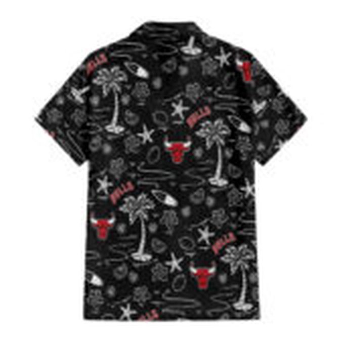 Chicago Bulls Hoops Legend Team Hawaiian Shirt Gift for Men Dad and Father