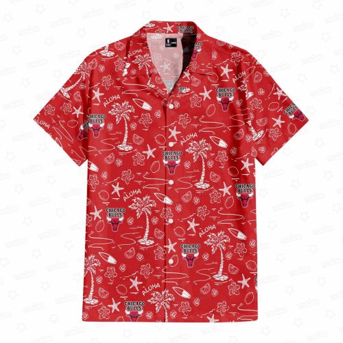 Chicago Bulls Tropical Breeze Hawaiian Shirt Gift for Men Dad and Father