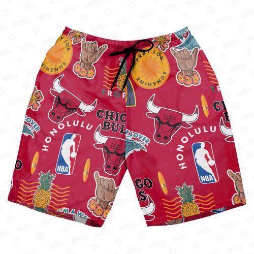 Chicago Bulls Aloha Breeze Hawaiian Shirt Gift for Men Dad and Father