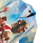 Michael Jordan Chicago Bulls Airborne Legend Hawaiian Shirt Gift for Men Dad and Father