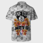 Brooklyn Nets Floral Dream Hawaiian Shirt NBA Aloha Shirt