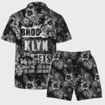 Brooklyn Nets Summer Vibes Hawaiian Shirt NBA Aloha Shirt
