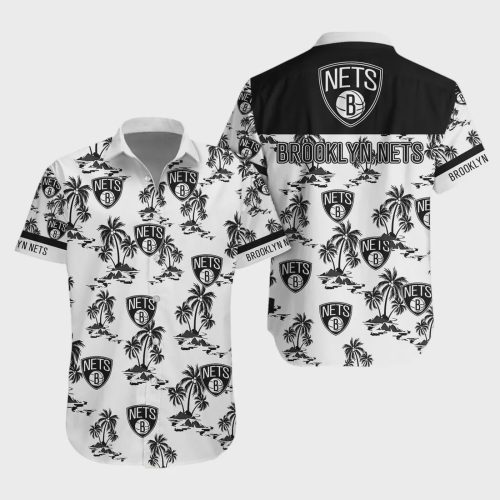 Brooklyn Nets Tropical Breeze Hawaiian Shirt NBA Aloha Shirt