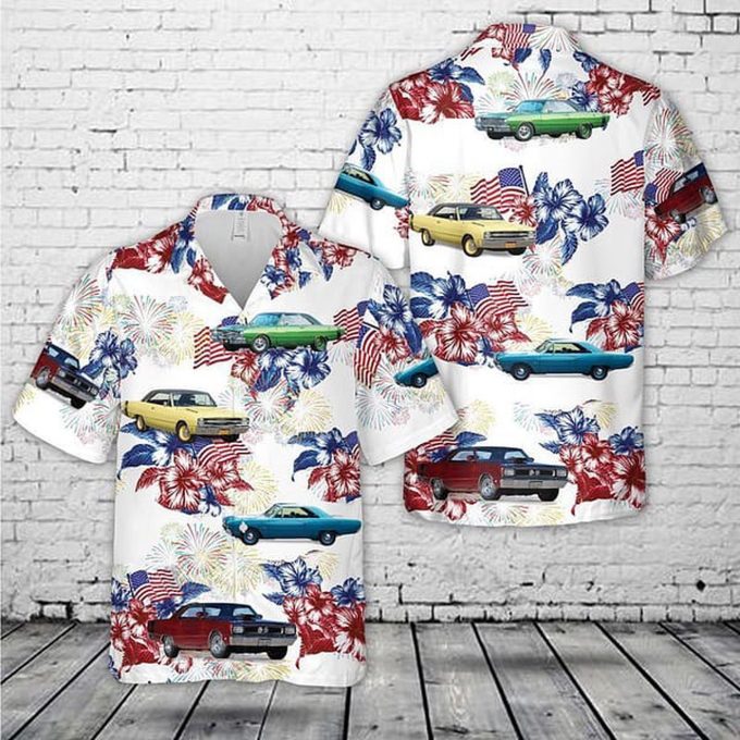 1969 Dodge Dart Swinger 340, 4Th Of July Trendy Hawaiian Shirt For Men And Women
