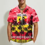 Abarth 3D Button Hawaii Shirt Gift for Men Dad Father