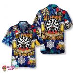 Darts and Beer Hawaiian Shirt: Funny Christmas Gift Idea for Men