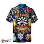 Darts and Beer Hawaiian Shirt: Funny Christmas Gift Idea for Men