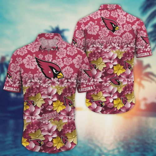 Arizona Cardinals NFL Aloha Pattern Hawaiian Shirt Gift for Men and Women