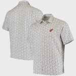 Arizona Cardinals NFL Floral White Background Hawaiian Shirt Gift for Men and Women