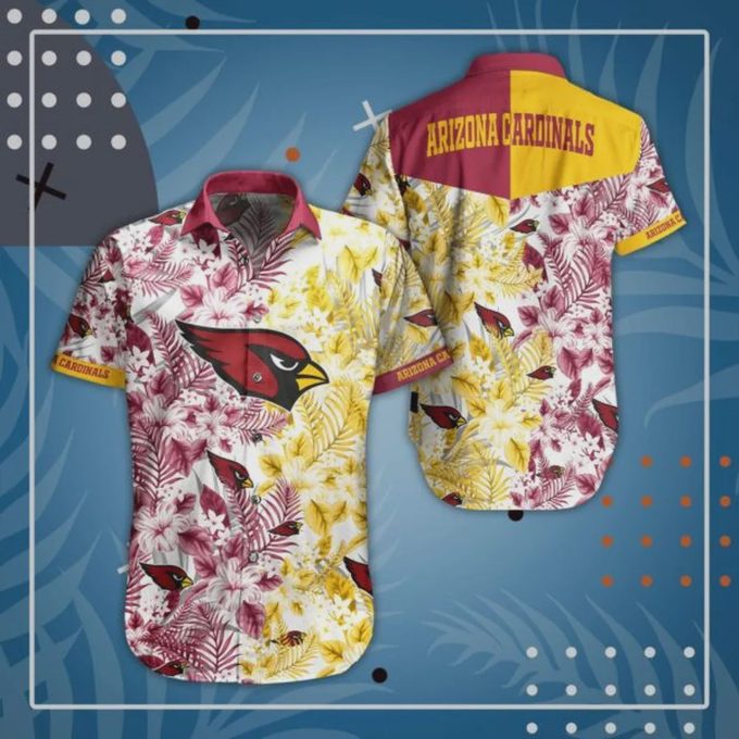 Arizona Cardinals NFL Mix Color Hawaiian Shirt Gift for Men and Women