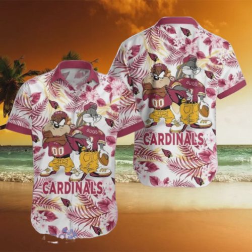 Arizona Cardinals NFL Taz and Bugs Hawaiian Shirt Gift for Men and Women