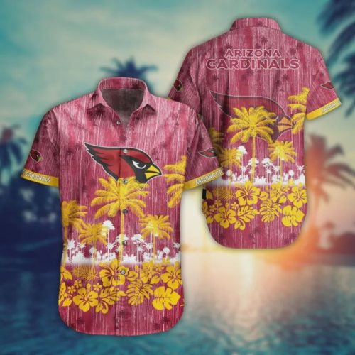 Arizona Cardinals NFL Vintage Pattern Hawaiian Shirt Gift for Men and Women