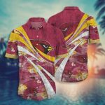 Arizona Cardinals NFL Wave Pattern Hawaiian Shirt Gift for Men and Women