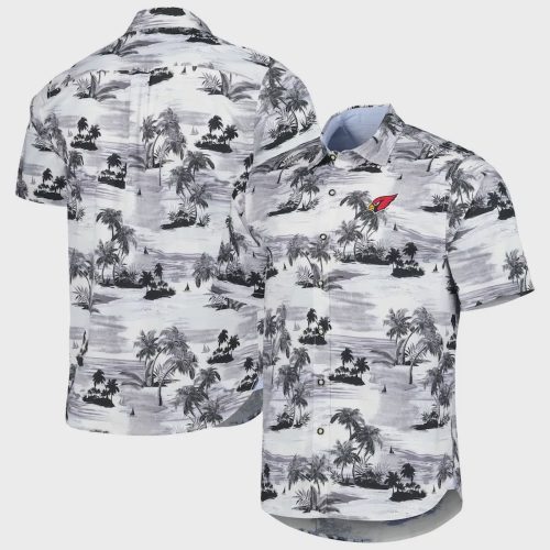Arizona Cardinals NFL White Background Pattern Hawaiian Shirt Gift for Men and Women