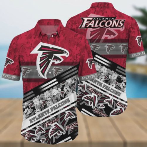 Atlanta Falcons NFL Camo Summer Pattern Hawaiian Shirt Gift for Men and Women