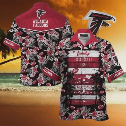 Atlanta Falcons NFL Family Football Homerun Team Hawaiian Shirt Gift for Men and Women