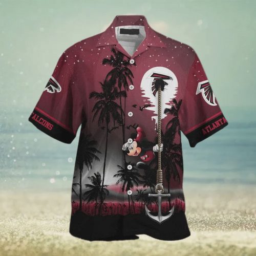 Atlanta Falcons NFL Mickey Mouse Funny Hawaiian Shirt Gift for Men and Women