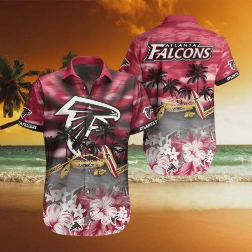 Atlanta Falcons NFL Practical Beach Gift Hawaiian Shirt Gift for Men and Women