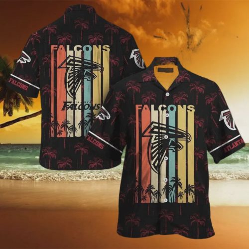 Atlanta Falcons NFL Retro Aloha Summer Beach Gift Hawaiian Shirt Gift for Men and Women
