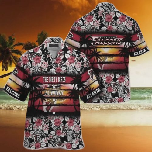 Atlanta Falcons NFL The Dirty Birds Came All Day Hawaiian Shirt Gift for Men and Women