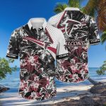Atlanta Falcons NFL Tropical Flower Beach Hawaiian Shirt Gift for Men and Women