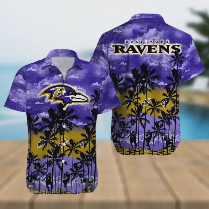 Baltimore Ravens NFL Flower Summer Best Selling Hawaiian Shirt Gift for Men and Women