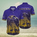 Baltimore Ravens NFL Flower Summer Hawaiian Shirt Gift for Men and Women Baltimore Ravens NFL Flower Summer Hawaiian Shirt Gift for Men and Women
