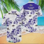 Baltimore Ravens NFL Flower Summer Trending Hawaiian Shirt Gift for Men and Women