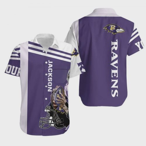 Baltimore Ravens NFL lamar Jackson Hawaiian Shirt Gift for Men and Women