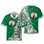 Boston Celtics 3D Button 3D Button Hawaiian Shirt Gift for Men Dad Father Gift for Men Dad Father V17